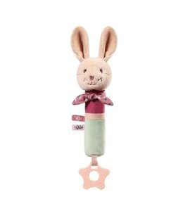 BABYONO HRAČKA PÍSKACÍ S KOUSÁTKEM RABBIT KARO 3M+ - KOUSÁTKA - PRO DĚTI