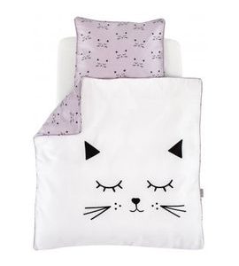 TRÄUMELAND POVLEČENÍ DO KOLÉBKY 80/80 + 35/40 SCHMUSKATZE - POVLEČENÍ DO POSTÝLKY - SPINKÁNÍ