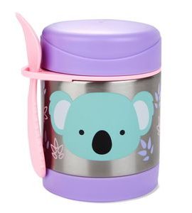 SKIP HOP ZOO TERMOSKA NA JÍDLO S VIDLIČKOU - KOALA 12M+ - TERMOOBALY A TERMOSKY - KRMENÍ