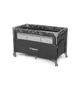 KIDNORT CESTOVNÍ POSTÝLKA KIDNORT NÄSTE TMAVĚ ŠEDÁ - CESTOVNÍ POSTÝLKY - SPINKÁNÍ