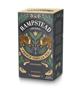 Hampstead BIO černý čaj s příchutí vanilky 20 x 1.5 g