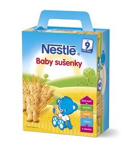 NESTLÉ BABY SUŠENKY 180G - TYČINKY/SUŠENKY - KRMENÍ