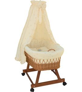 SCARLETT PROUTĚNÝ KOŠ NA MIMINKO S NEBESY MÉĎA BÉŽOVÁ - KOŠÍKY A KOLÉBKY - SPINKÁNÍ