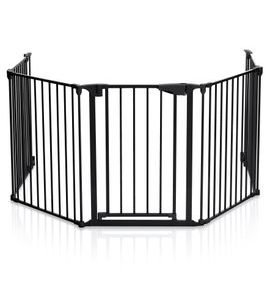 FILLIKID PROSTOROVÁ BEZPEČNOSTNÍ ZÁBRANA BLACK - BEZPEČNOST DĚTÍ V DOMÁCNOSTI - KOUPÁNÍ A ZDRAVÍ