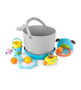 SKIP HOP HRAČKY DO VODY SET 10 KS 9M+ - HRAČKY DO VANY - PRO DĚTI