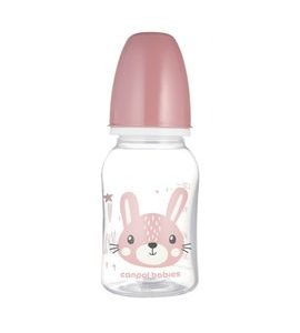 CANPOL BABIES LAHEV ÚZKOHRDLÁ CUTE ANIMALS 120ML ZAJÍC - KOJENECKÉ LAHVE - KRMENÍ