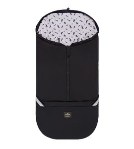 EMITEX FUSAK 2V1 COCOON SOFTSHELL BLACK + CRAZY NOTES - FUSAKY DO KOČÁRKU - KOČÁRKY A PŘÍSLUŠENSTVÍ