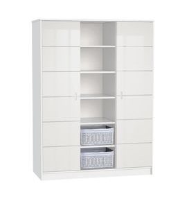 FAKTUM ALDA ICE GLOSSY SKŘÍŇ TŘÍDÍLNÁ - SKŘÍNĚ - SPINKÁNÍ