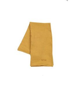 ENIE BABY MUŠELÍNOVÁ PLENKA 70X70CM KARAMELOVÁ - LÁTKOVÉ PLENY SKLÁDANÉ - PŘEBALOVÁNÍ