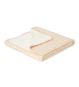 LITTLE DUTCH DEKA 70X100 CM ŽERZEJ / FLEECE HUSA NEWBORN NATURALS - DĚTSKÉ DEKY PRO MIMINKA - SPINKÁNÍ