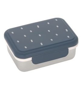 LÄSSIG LUNCHBOX STAINLESS STEEL HAPPY PRINTS MIDNIGHT BLUE - KRABIČKY NA SVAČINU - KRMENÍ