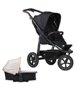 TFK SET MONO2 KOMBINOVANÝ KOČÁREK AIR WHEEL 2024 BLACK/SAND - TROJKOMBINACE - KOČÁRKY A PŘÍSLUŠENSTVÍ