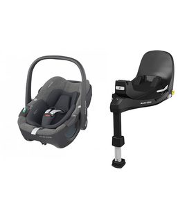 MAXI-COSI PEBBLE 360 AUTOSEDAČKA SELECT GREY + ZÁKLADNA FAMILYFIX 360 PRO - AUTOSEDAČKY 0-13KG - AUTOSEDAČKY A PŘÍSLUŠENSTVÍ