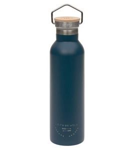 LÄSSIG BOTTLE STAINLESS ST. FL. INSULATED 700ML ADV. BLUE - SPORTOVNÍ LAHVE - KRMENÍ
