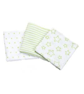 ODENWÄLDER BABYNEST BAVLNĚNÉ PLENY CLASSIC 3KS - LÁTKOVÉ PLENY SKLÁDANÉ - PŘEBALOVÁNÍ