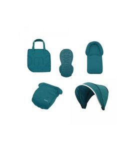 BABYSTYLE OYSTER 2/ MAX TEXTILNÍ SET 2016, VOGUE TEAL - BAREVNÉ SETY K PODVOZKU - KOČÁRKY A PŘÍSLUŠENSTVÍ