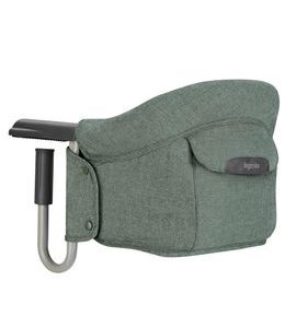 DĚTSKÁ SKLÁDACÍ ŽIDLIČKA INGLESINA FAST PINE GREEN - JÍDELNÍ ŽIDLIČKY CESTOVNÍ - KRMENÍ