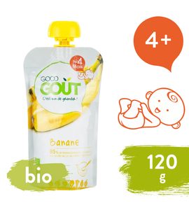 GOOD GOUT BIO BANÁN 120 G - EXPIRACE 28.2.2026 - KAPSIČKY - KRMENÍ