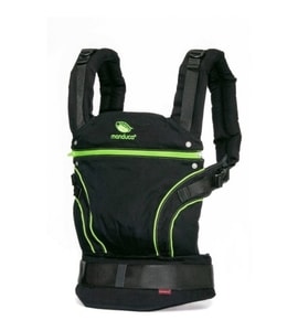 MANDUCA® BLACK LINE SCREAMING GREEN - ERGONOMICKÁ NOSÍTKA - NOŠENÍ & SPORT