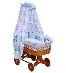 SCARLETT NEBESA NAD PROUTĚNÉ KOŠE A KOLÉBKY SCARLETT PUPIS MODRÁ - NEBESA NAD POSTÝLKU - SPINKÁNÍ