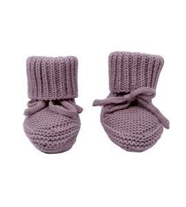 LODGER SLIPPER KNIT ROSE 0 - 6 MĚSÍCŮ - KOJENECKÉ CAPÁČKY - PRO DĚTI