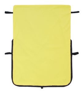 EMITEX NEPADACÍ DEKA ČERNÁ + FLEECE ŽLUTÁ - NÁNOŽNÍKY - KOČÁRKY A PŘÍSLUŠENSTVÍ