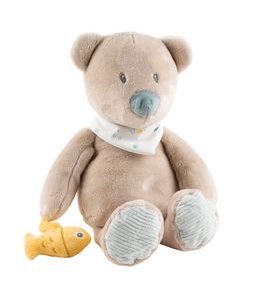 NATTOU PLYŠOVÝ MEDVÍDEK JULES 32 CM ROMEO, JULES & SALLY - PLYŠOVÁ ZVÍŘATA - PRO DĚTI