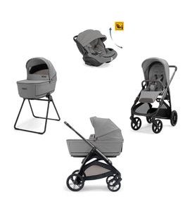KOČÁREK INGLESINA APTICA DARWIN RECLINE EVO 4V1 2026 CRYSTAL GREY - TROJKOMBINACE - KOČÁRKY A PŘÍSLUŠENSTVÍ
