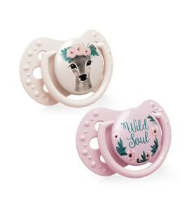 LOVI DUDLÍK SILIKONOVÝ DYNAMICKÝ WILD SOUL 3-6M 2KS GIRL - ŠIDÍTKA A DOPLŇKY - KRMENÍ