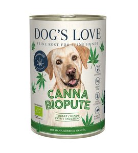 DOG'S LOVE CANNA BIO KROCAN ADULT KONZERVA 400G - KONZERVY PRO PSY - CHOVATELSKÉ POTŘEBY MALVÍKZOO