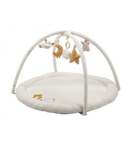 LITTLE DUTCH HRACÍ DEKA S HRAZDOU NEWBORN NATURALS - FARMA - PRO DĚTI