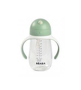 BEABA HRNEK S BRČKEM 300ML SAGE GREEN - DĚTSKÉ HRNEČKY - KRMENÍ