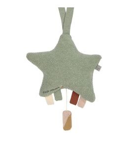 LÄSSIG KNITTED MUSICAL LITTLE UNIVERSE STAR GREEN - HRACÍ SKŘÍŇKY - PRO DĚTI