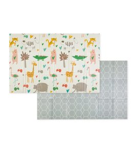 PETITE&MARS PODLOŽKA NA HRANÍ SKLÁDACÍ CAMPY L 130X200 CM - HRACÍ PODLOŽKY NA ZEM - SPINKÁNÍ