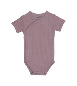 LODGER ROMPER SS SOLID ROSE 80 - BODY - PRO DĚTI