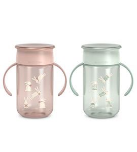 SUAVINEX 360° HRNÍČEK NA UČENÍ 340 ML WONDERLAND NEW - DĚTSKÉ HRNEČKY - KRMENÍ