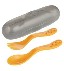 CANPOL BABIES CESTOVNÍ SADA PŘÍBORŮ ŽLUTÁ - LŽIČKY A PŘÍBORY - KRMENÍ