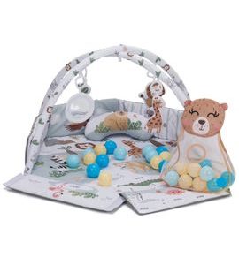 FILLIKID DEKA S HRAZDOU S MÍČKY WILDLIFE COLOURFU - HRACÍ DEKY - PRO DĚTI