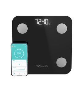 TRUELIFE FITSCALE W1 BLACK - OSOBNÍ VÁHY - PRO MAMINKY
