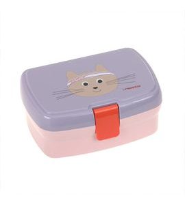 LÄSSIG KIDS LÄSSIG LUNCHBOX TINY TEAM CAT - USKLADNĚNÍ JÍDLA - KRMENÍ