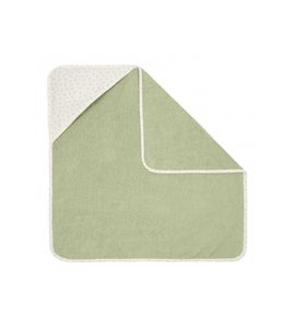 LITTLE DUTCH OSUŠKA S KAPUCÍ 100X100 CM BLUEBERRY LEAVES - OSUŠKY A DĚTSKÉ ŽUPANY - KOUPÁNÍ A ZDRAVÍ