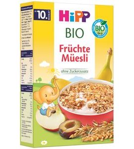 HIPP BIO OVOCNÉ MÜSLI 200 G - EXPIRACE 31.10.2026 - CEREÁLIE - KRMENÍ