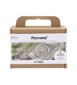 CREATIV COMPANY KREATIVNÍ SADA MINI CRAFT KIT MACRAMÉ DREAMCATCHER - VÝTVARNÉ POMŮCKY A HRAČKY - PRO DĚTI