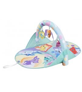 PLAYGRO - CESTOVNÍ HRACÍ PODLOŽKA SE ŠTĚŇÁTKY - HRACÍ DEKY - PRO DĚTI