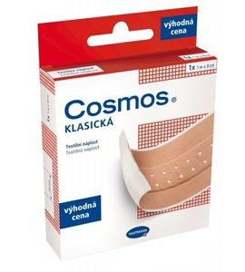 HARTMANN NÁPLAST COSMOS KLASICKÁ TEXTILNÍ 1 M X 8 CM 1 KS - NÁPLASTI - KOUPÁNÍ A ZDRAVÍ