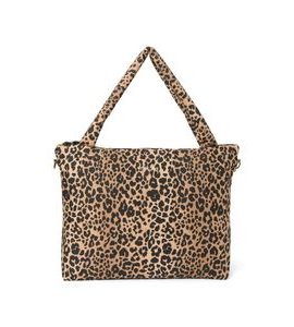 STUDIO NOOS COTTON DIAPER BAG PŘEBALOVACÍ TAŠKA BROWN LEOPARD - PŘEBALOVACÍ TAŠKY - KOČÁRKY A PŘÍSLUŠENSTVÍ