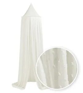 MEYCO BALDACHÝN PLUME - OFF WHITE - NEBESA NAD POSTÝLKU - SPINKÁNÍ