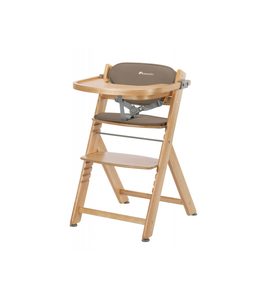 BEBECONFORT TIMBA ŽIDLIČKA ROSTOUCÍ NATURAL WOOD S PODLOŽKOU - JÍDELNÍ ŽIDLIČKY DŘEVĚNÉ - KRMENÍ