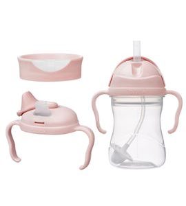 B.BOX UNIVERZÁLNÍ SADA NA PITÍ 3V1, 240 ML - RŮŽOVÁ - DĚTSKÉ HRNEČKY - KRMENÍ