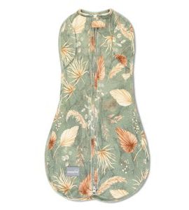 ZAVINOVAČKA SLEEPEE SECOND STEP SWADDLE S ČEPIČKOU ZDARMA BOHEMIAN GREEN - SPACÍ PYTLE - SPINKÁNÍ